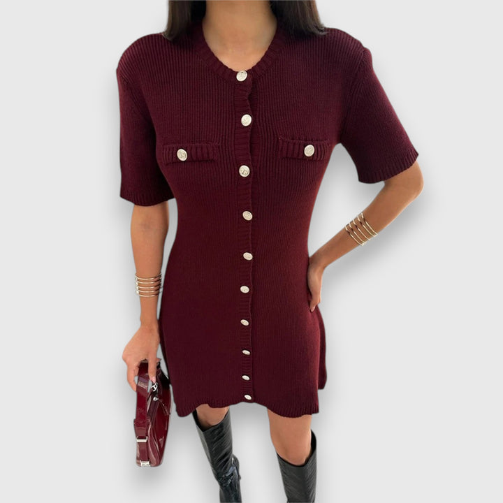 Tara – Strick-Minikleid