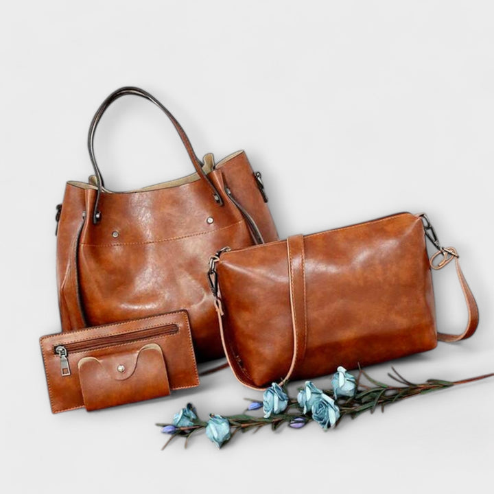Brava - 4-teiliges Vintage-Taschen-Set