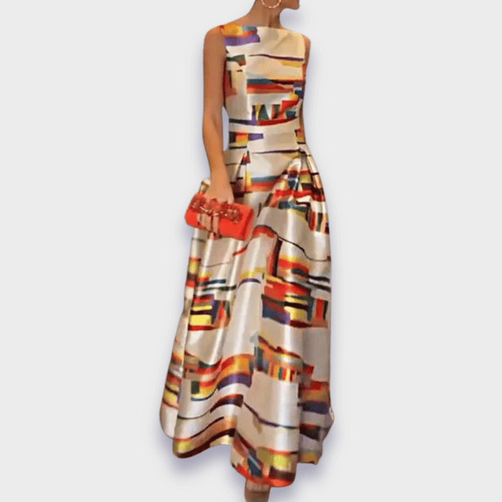 Babette - Langes Kleid aus Premium-Stoff