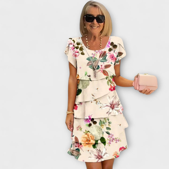 Lillian - Florales Eleganzkleid