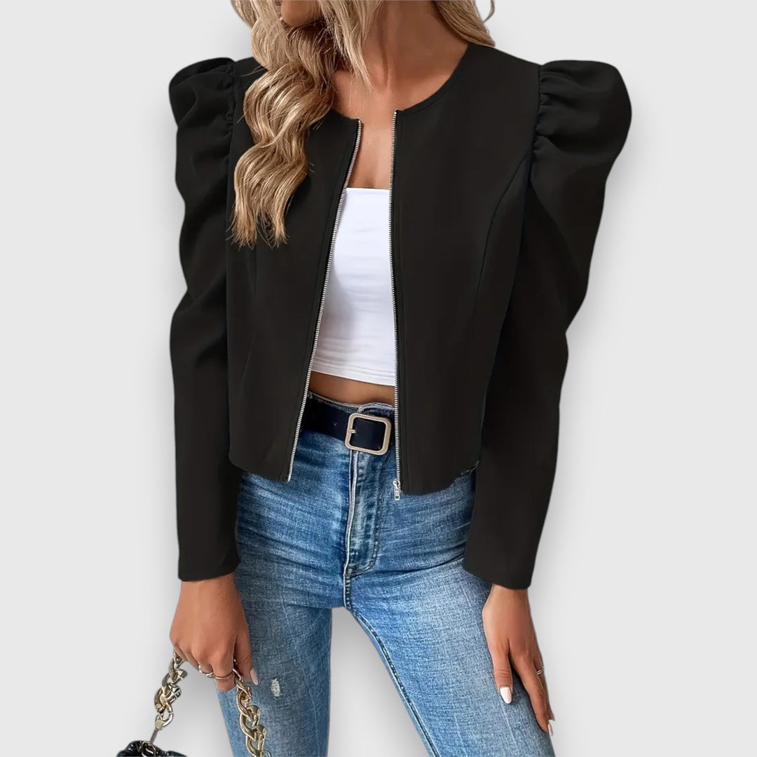 Lucia – Jacke mit Puffärmeln