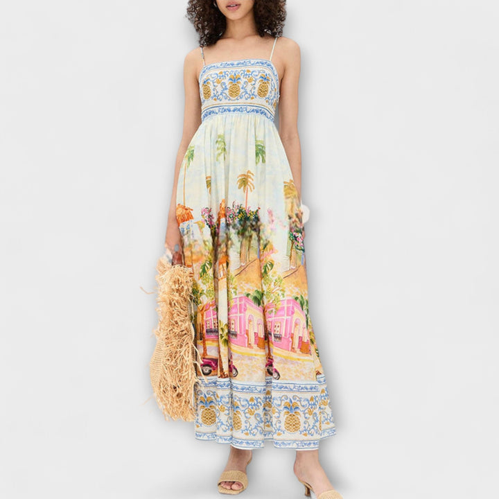 Lumen - Aracati Multicolor Maxikleid