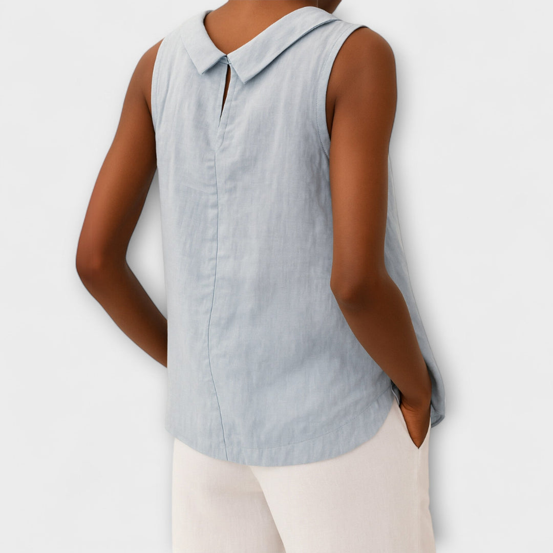 Brianna - Elegantes ärmelloses Top
