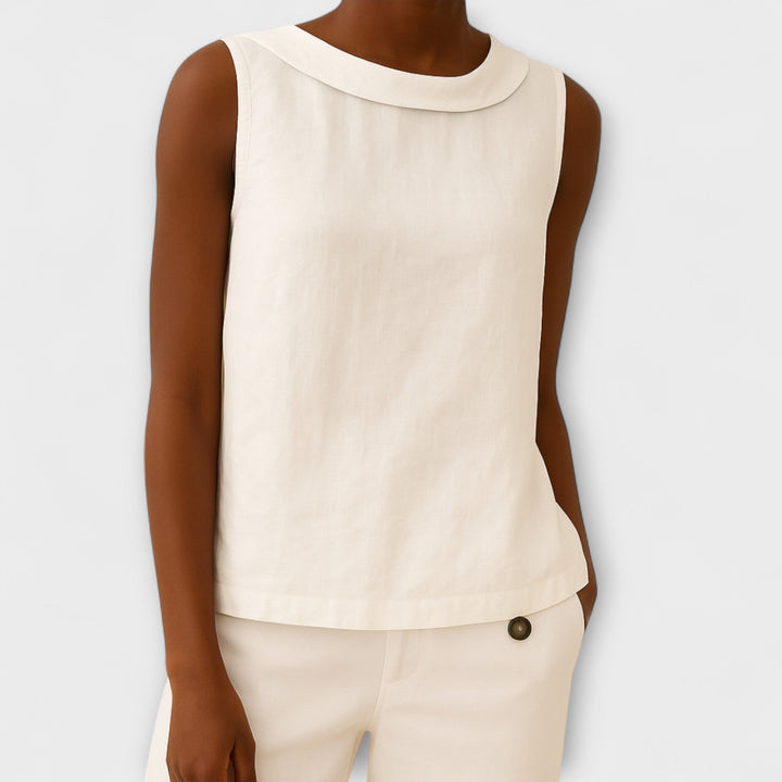 Brianna - Elegantes ärmelloses Top