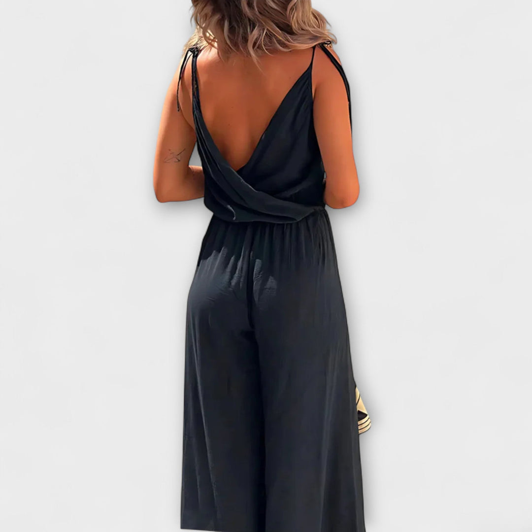 Anna - Donatila Seitenschlitz Jumpsuit