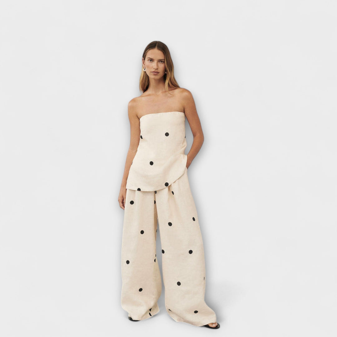 Georgia - Polka Dot Hosenanzug