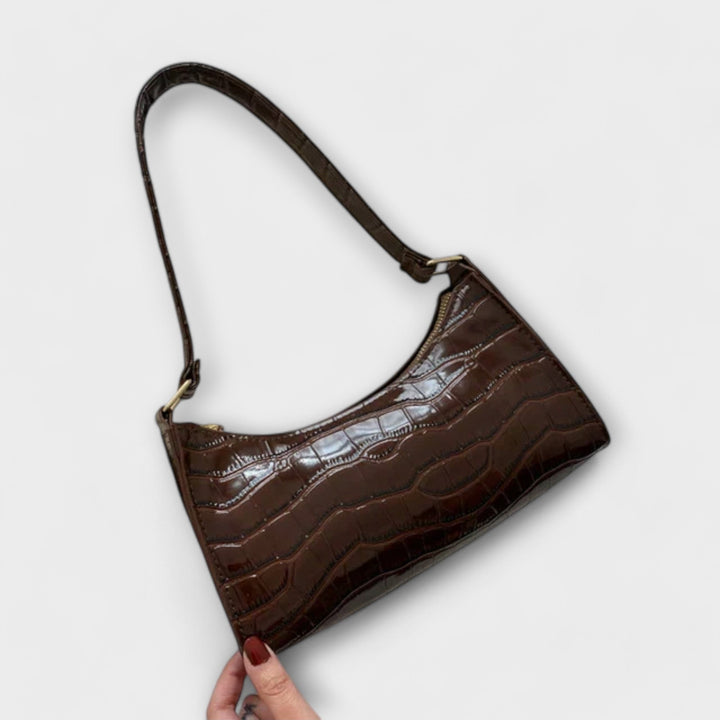 Brava - Glänzende Ledertasche