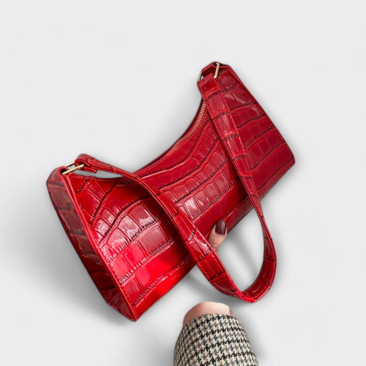 Brava - Glänzende Ledertasche