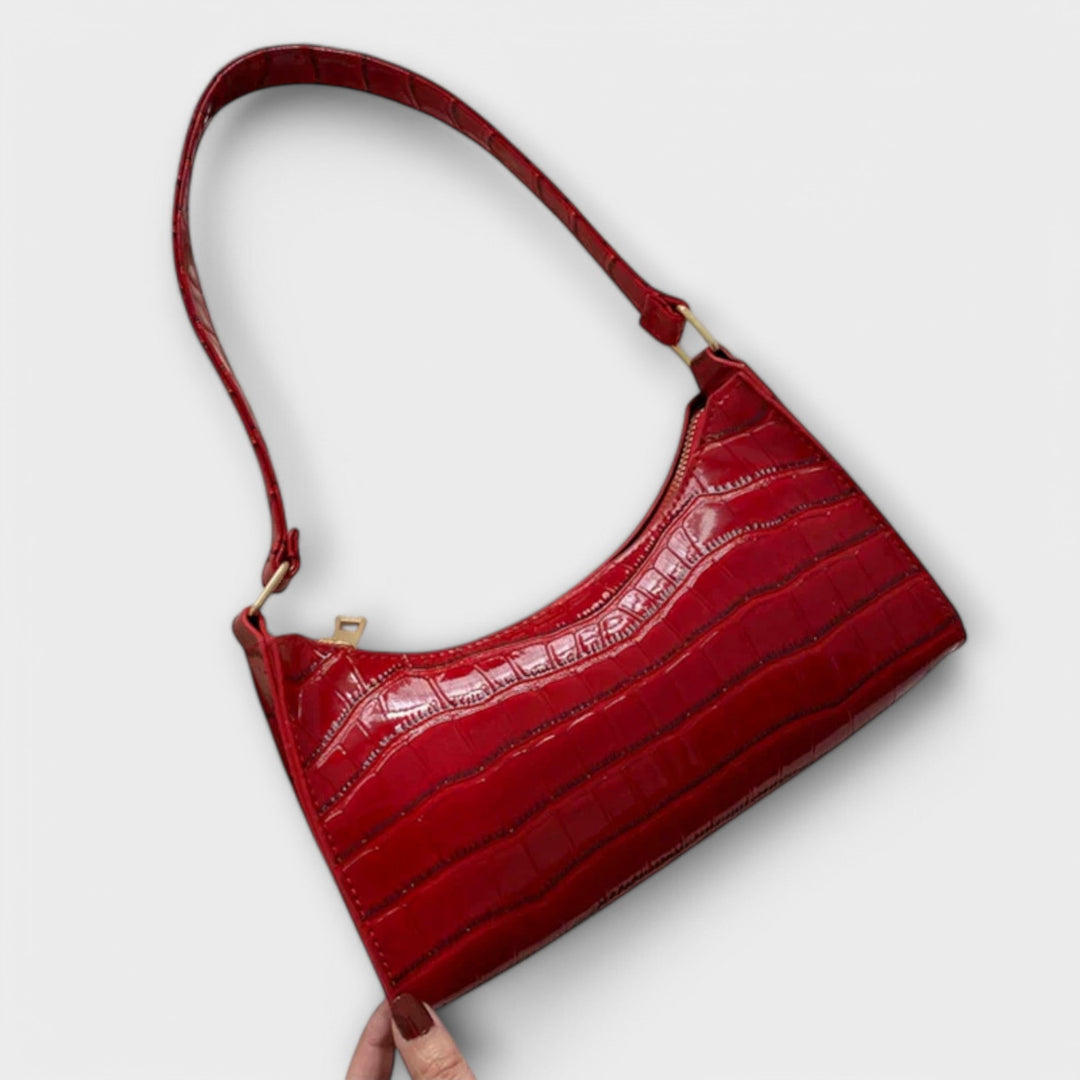 Brava - Glänzende Ledertasche