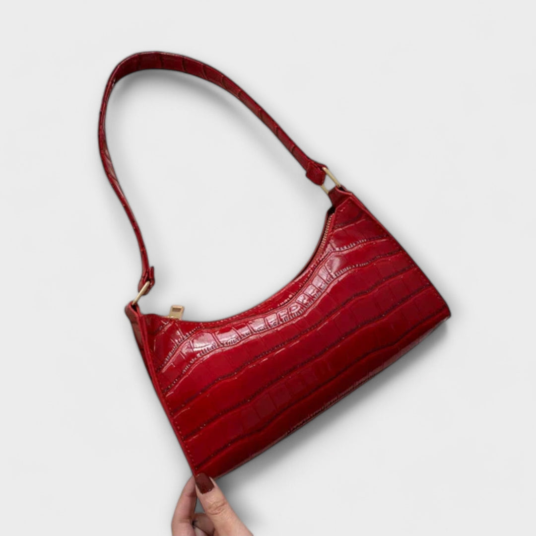 Brava - Glänzende Ledertasche
