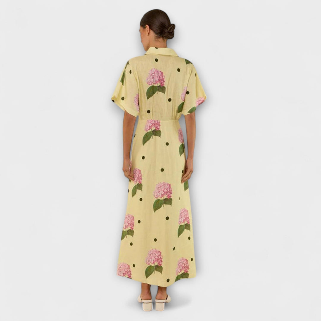 Kayla - Langes Fließendes Kleid