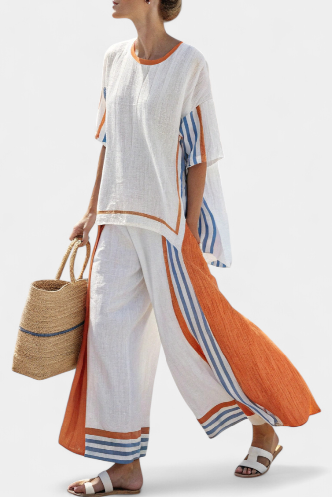 Lauren – Zweiteiliges Set im mediterranen Stil