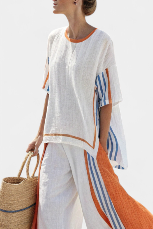 Lauren – Zweiteiliges Set im mediterranen Stil