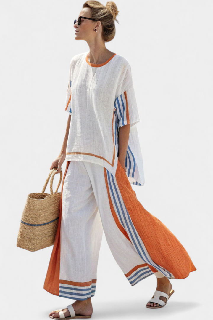 Lauren – Zweiteiliges Set im mediterranen Stil