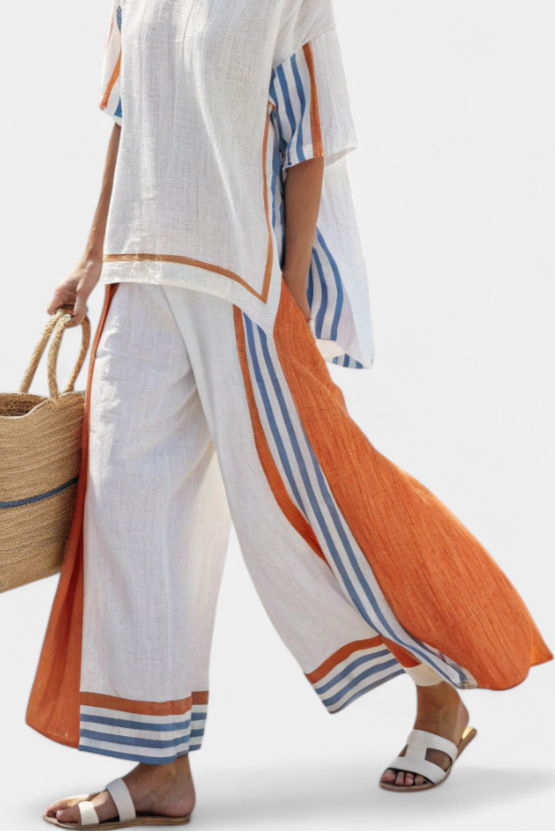 Lauren – Zweiteiliges Set im mediterranen Stil