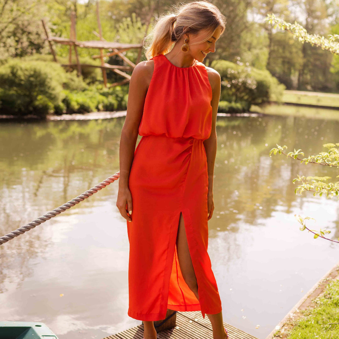Liene - Stilvolles Midi-Kleid