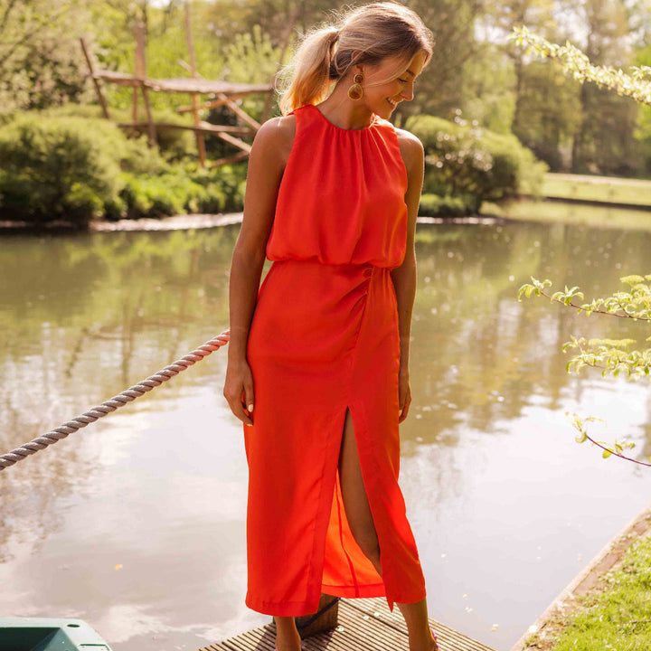 Liene - Stilvolles Midi-Kleid