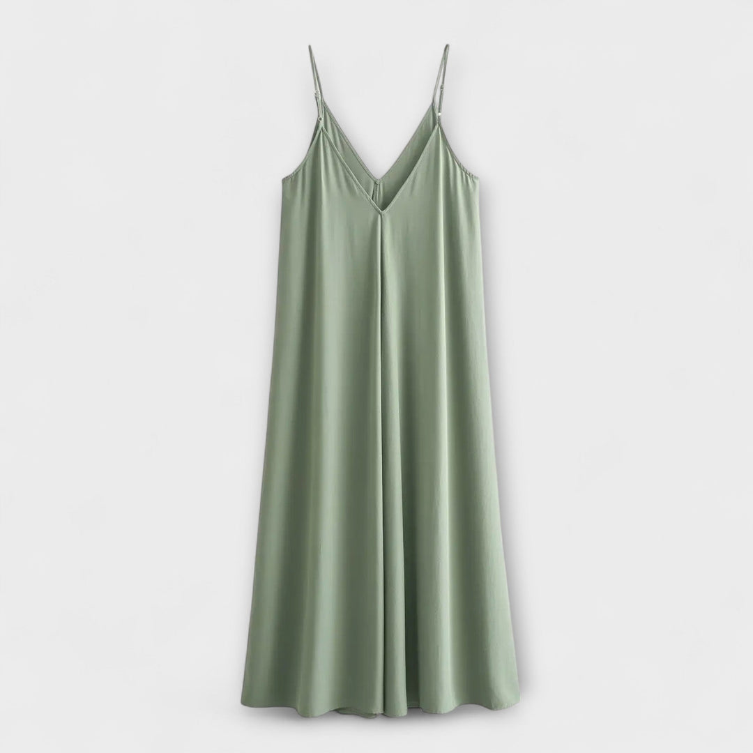 Slip Maxi Kleid
