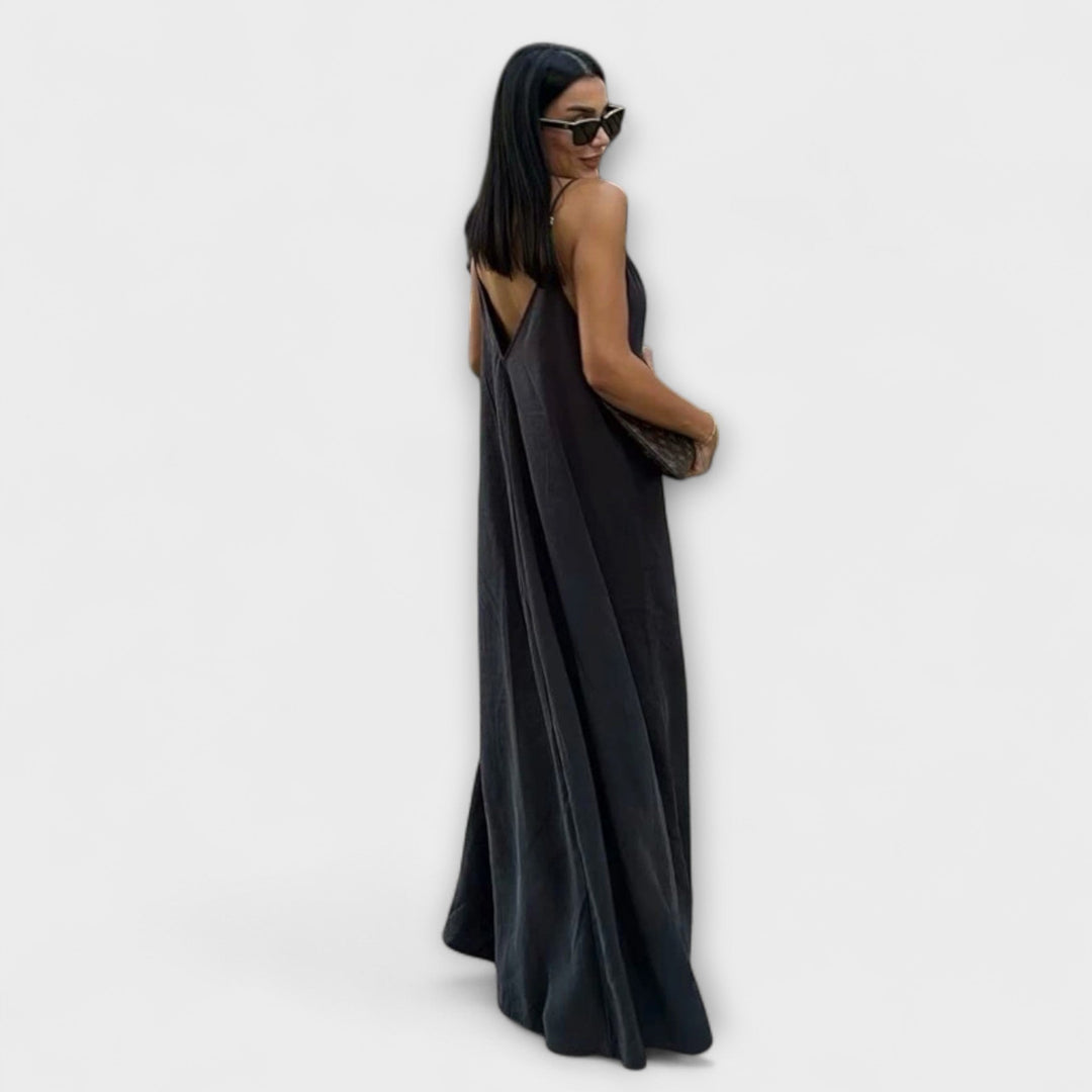 Slip Maxi Kleid