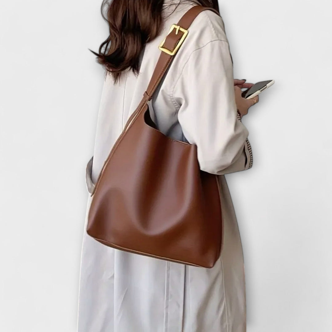 Brava – Elegante Lederschultertasche