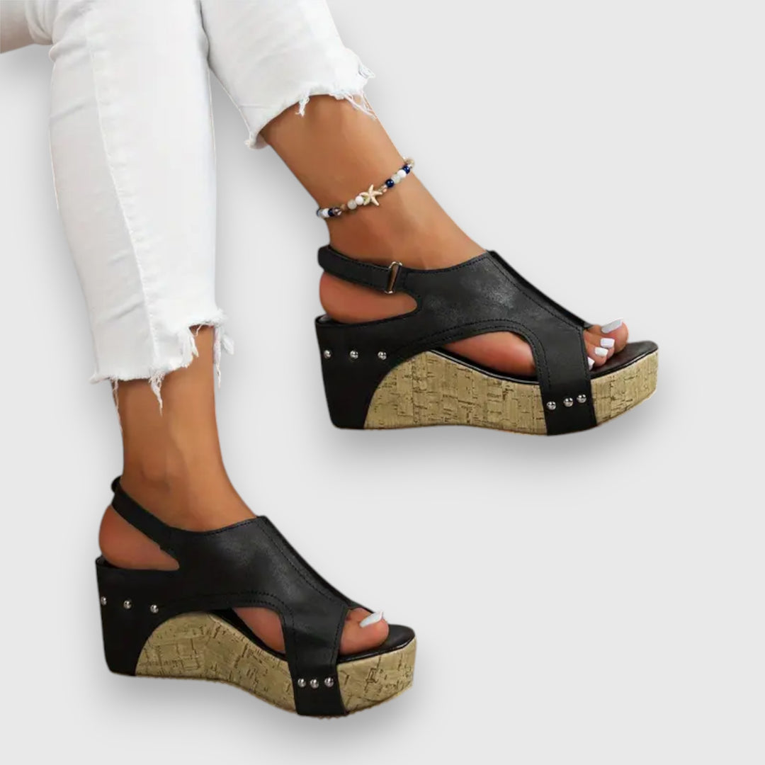 Mia – Plateau-Sandalen
