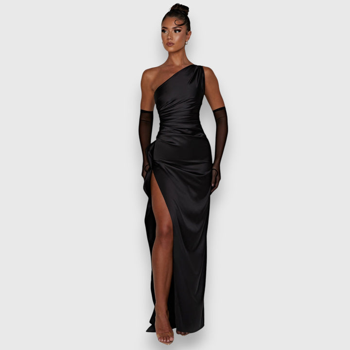 Sienna – One-Shoulder Maxikleid