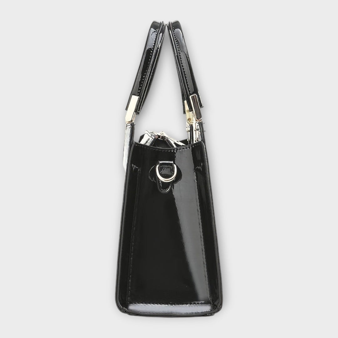 Brava -  Glänzende Krokodilledermuster-Handtasche