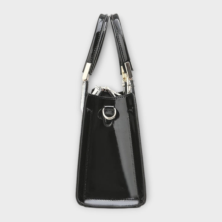 Brava -  Glänzende Krokodilledermuster-Handtasche