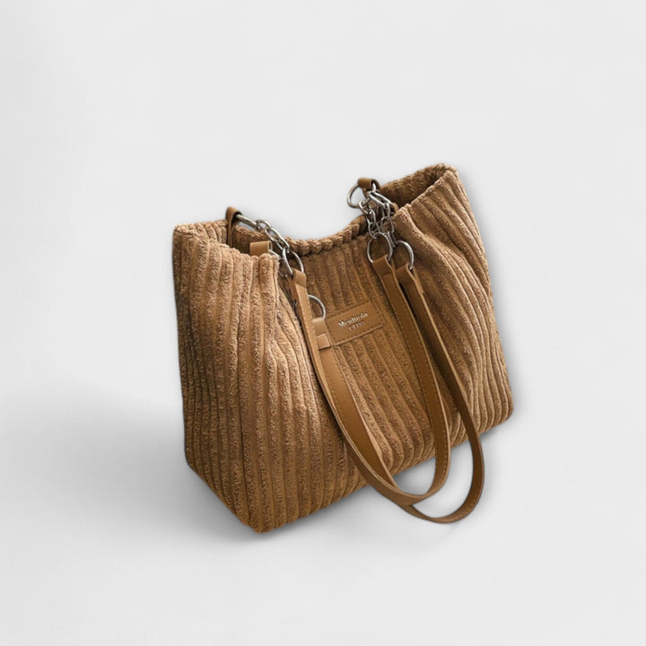 Brava - Weiche Cord-Schultertasche