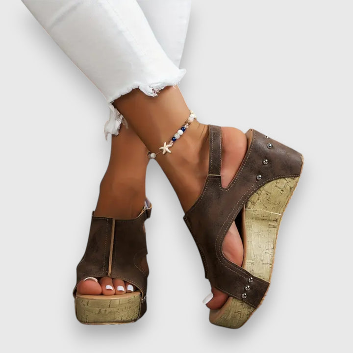 Mia – Plateau-Sandalen