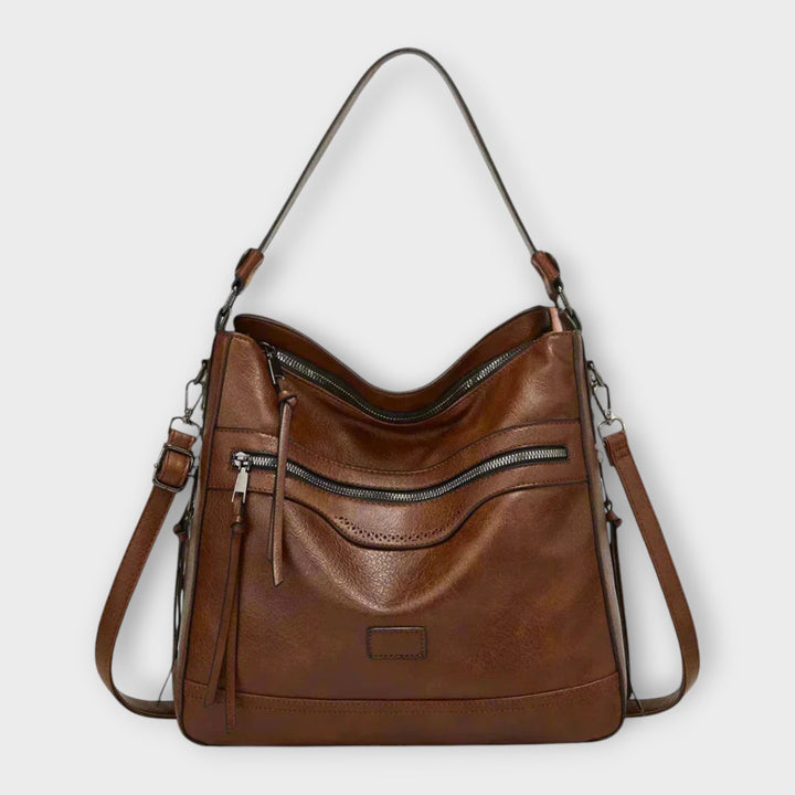 Brava - Klassische Retro-Schultertasche